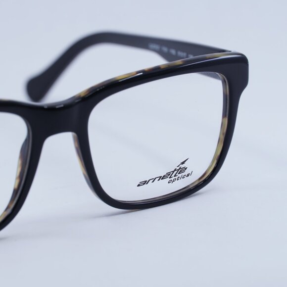 🕶️ New Arnette AN7101 1182 Eyeglasses - Top Black/Havana Frame 51mm - Picture 5 of 11